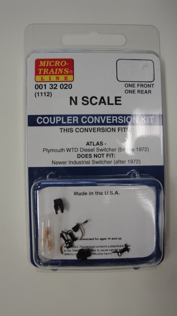 Micro Trains MICRO TRAINS / 001 32 020 COUPLER CONVERSION KIT (1112) (SCALE=N)