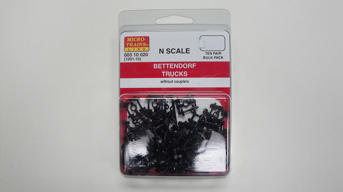 Micro Trains MICRO TRAINS / 003 10 020 BETTENDORF TRUCKS (1001-10) - (SCALE=N)