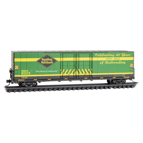 Micro Trains Micro-Trains 102 00 223 Reading & Blue Mountain Northern 40th Anniversary Car #8323 N Scale