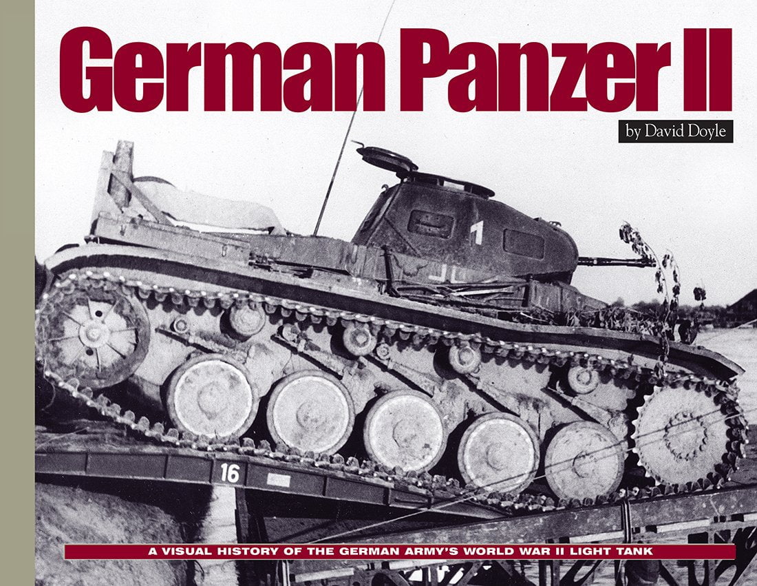 Military Miniatures HOBBY BOOKS Military Miniatures In Review - German Panzer II: A Visual History of the German Army's WWII Light Tank