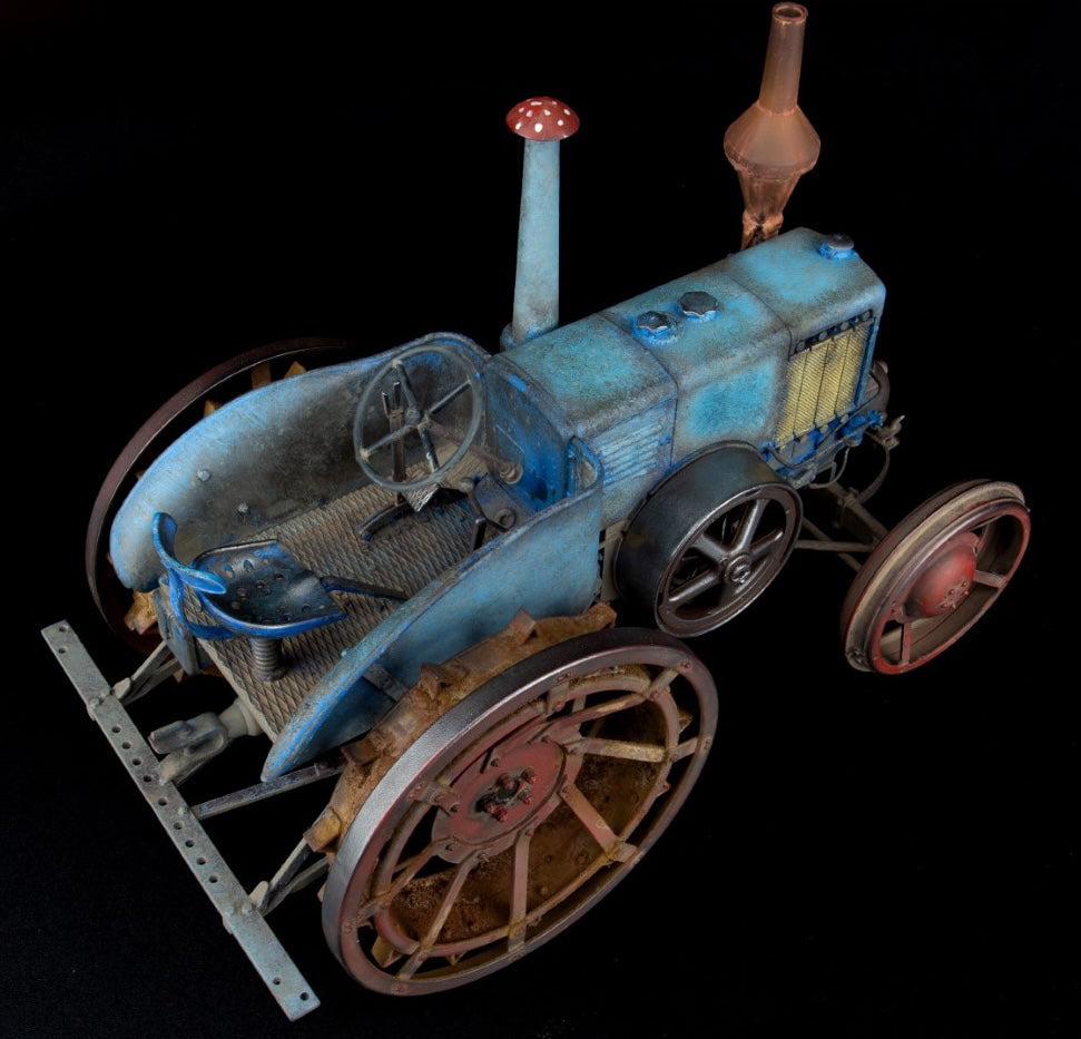 MiniArt 1/24 - Vehicle MiniArt 24001 1/24 German D8500 Mod. 1938 Agricultural Tractor Model Kit