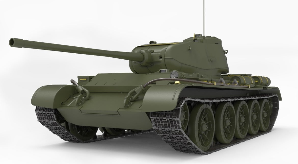 MiniArt 1/35 (AFV) Armored Fighting Vehicle MiniArt 35356 1/35 WWII T44 Soviet Medium Tank with Interior Model Kit