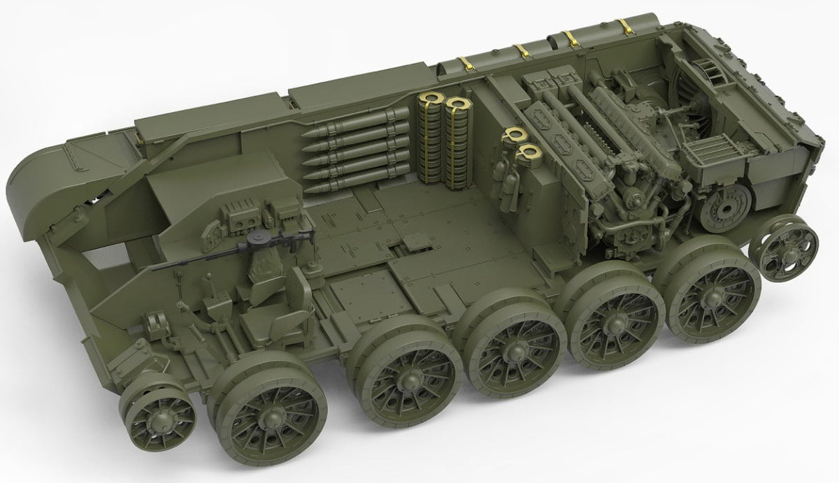 MiniArt 1/35 (AFV) Armored Fighting Vehicle MiniArt 35356 1/35 WWII T44 Soviet Medium Tank with Interior Model Kit