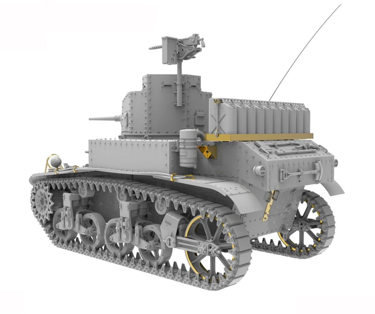 MiniArt 1/35 (AFV) Armored Fighting Vehicle MiniArt 35425 1/35 M3 Stuart Light Tank Initial Model Kit