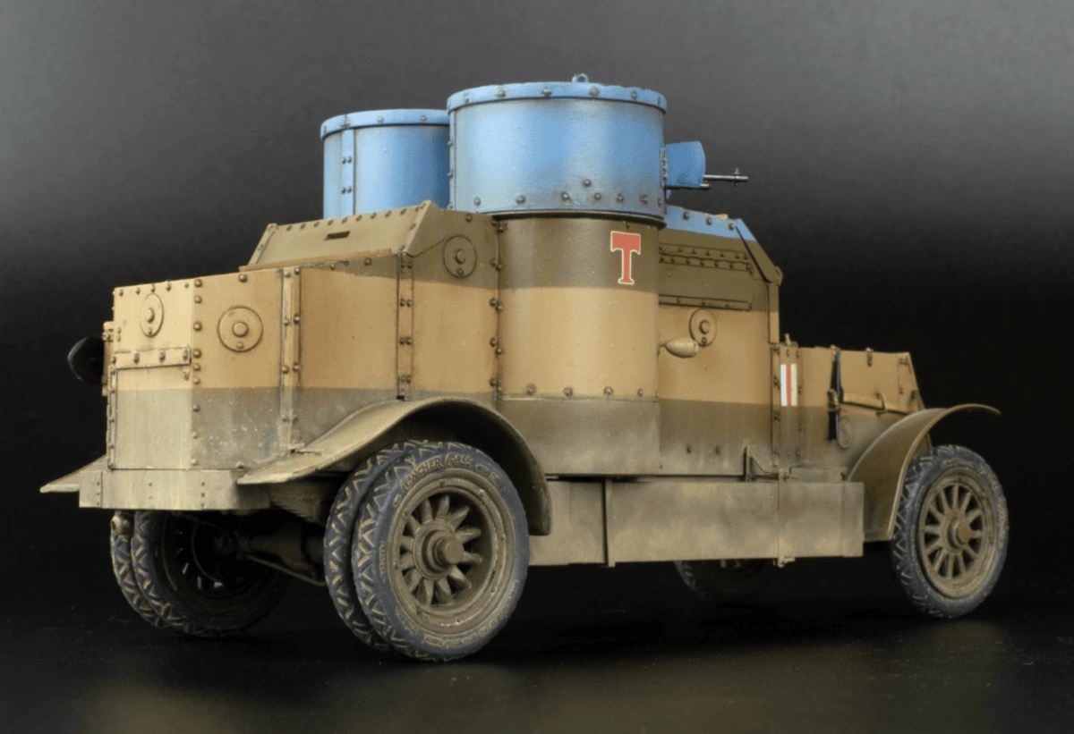 MiniArt 1/35 (AFV) Armored Fighting Vehicle MiniArt 39009 1/35 1918 Pattern Austin Armored Car Western Front British Service Model Kit