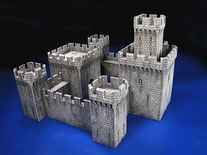 MiniArt 1/72 Structure MiniArt 72005 1/72 Medieval Castle XII-XV Century Model Kit