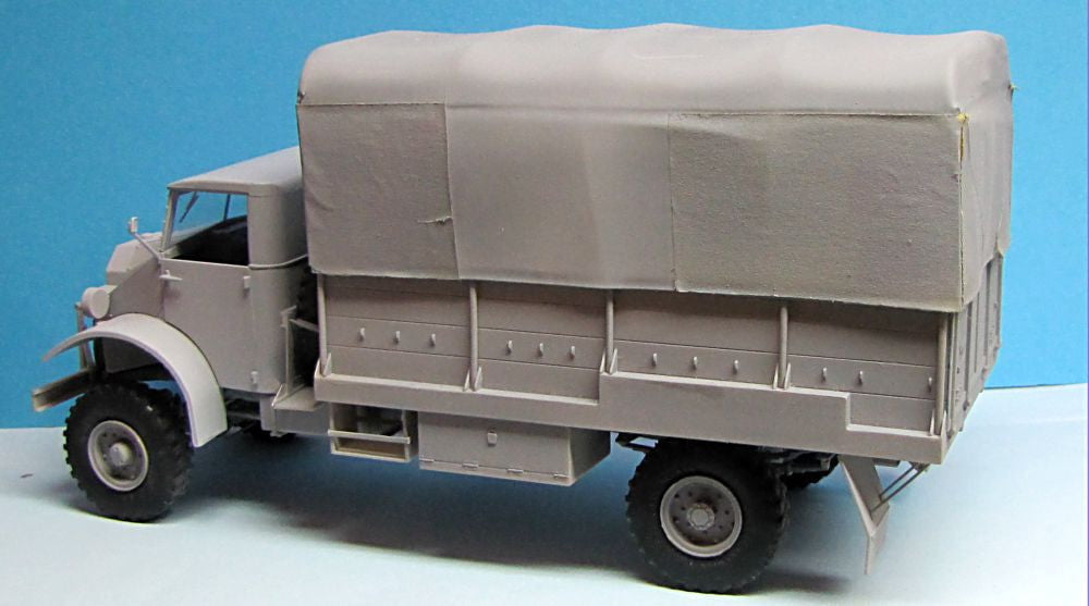 Mirror Models MILITARY MODELS Mirror Models Military 1/35 CMP C60L Cab 11 3-Ton 4x4 GS Truck w/Winch Kit