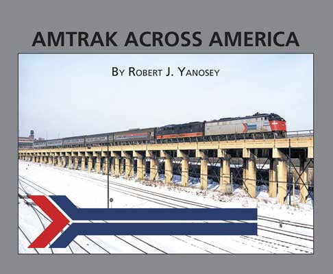 Morning Sun Morning Sun Books Inc 5879 Amtrak Across America -- Softcover, 96 Pages