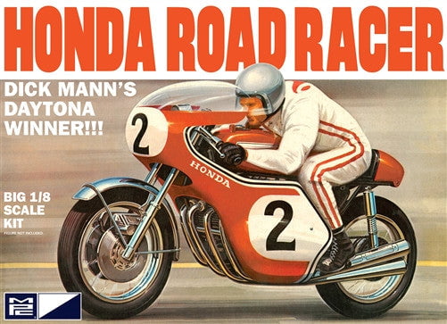 MPC MODEL CARS MPC Model Cars 1/8 Dick Mann's Honda 750 Road Racer Motorcycle Kit