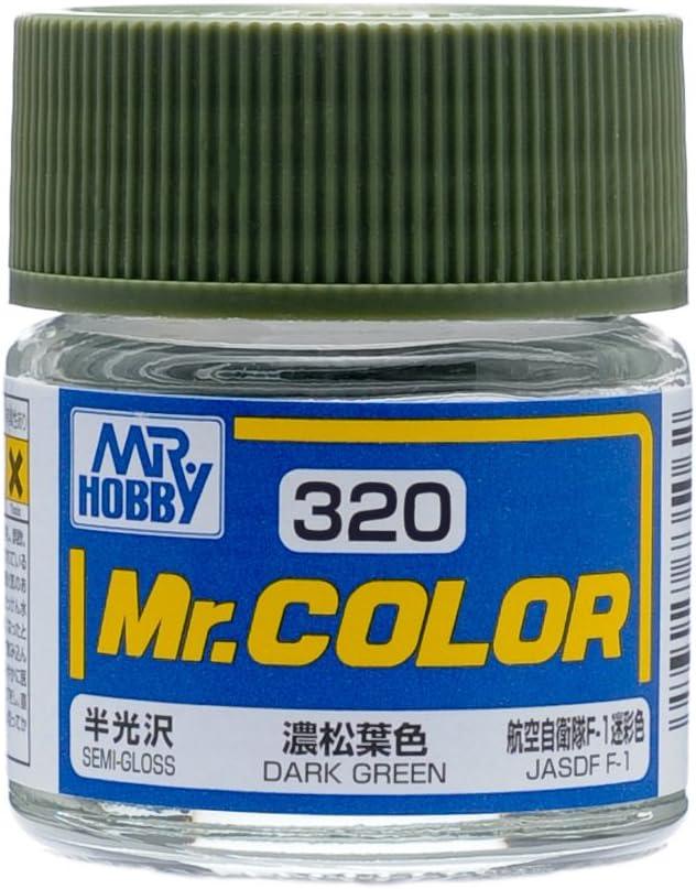 Mr. Hobby Paint Mr. Hobby C320 Mr. Color Dark Green Lacquer Paint 10ml