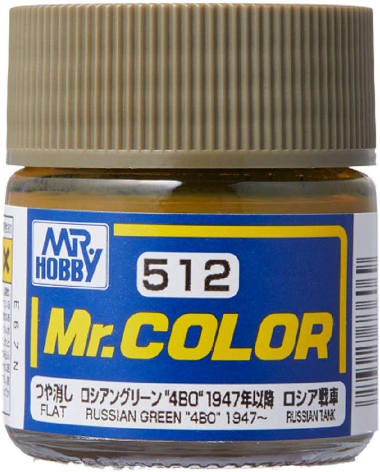 Mr. Hobby Paint Mr. Hobby C512 Mr. Color Russian Green 4BO 1947 Lacquer Paint 10ml