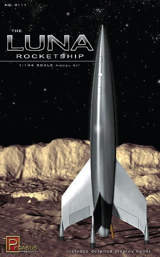 Pegasus SCI-FI Pegasus Sci-Fi 1/144 Luna Rocketship Kit