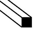 Plastruct Supplies Plastruct 90750 MS-60 Solid Styrene Square Rod, .060" (10)