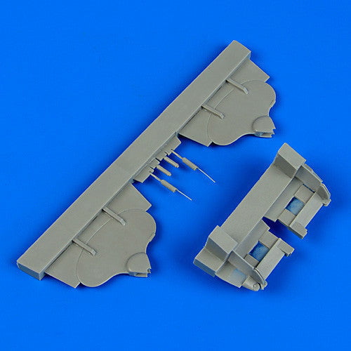 Quickboost Details DETAIL PARTS Quickboost Details 1/32 Ar196 Float Rudders for RVL