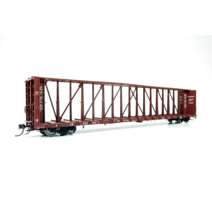 Rapido Rapido 174003-2 NSC Centerbeam Flatcar: CN Canadian National #623272 HO Scale