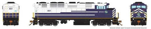 Rapido Rapido 19514 GMD F59PH - Metrolink #864 (As-Delivered, white, blue) LokSound and DCC HO Scale