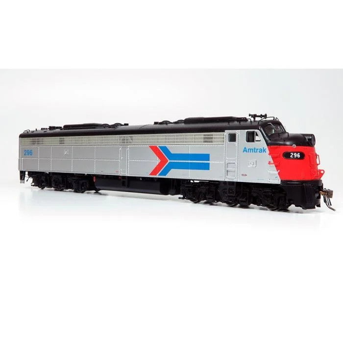 Rapido Rapido 28504 EMD E8 Amtrak #324 (Phase I; silver, red, blue, black; Arrow Logo) with DCC & Sound HO Scale