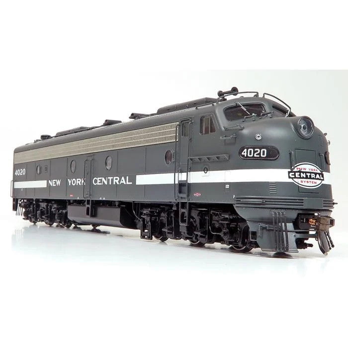 Rapido Rapido 28529 EMD E8 NYC - New York Central #4059 (gray, white, Cigar Band Logo) with DCC & Sound HO Scale