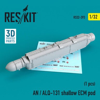 ResKit ResKit 1/32 AN / ALQ-131 shallow ECM pod