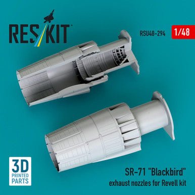 ResKit ResKit 1/48 SR-71 Blackbird exhaust nozzles for Revell kit (3D printed)