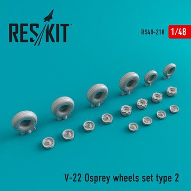 ResKit ResKit 1/48 V-22 Osprey Type 2 wheels set