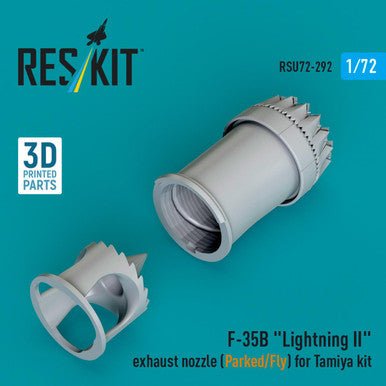 ResKit ResKit 1/72 F-35B Lightning II exhaust nozzle (Parked/Fly) for Tamiya kit (RSU72-0292)