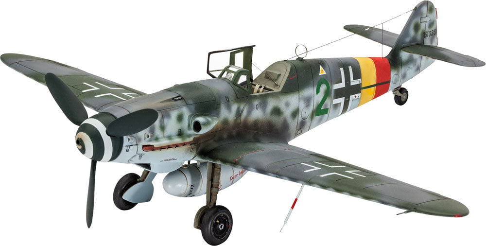 Revell Germany MODEL AIRPLANES Revell Germany 1/48 Messerschmitt Bf109G10 Aircraft Kit