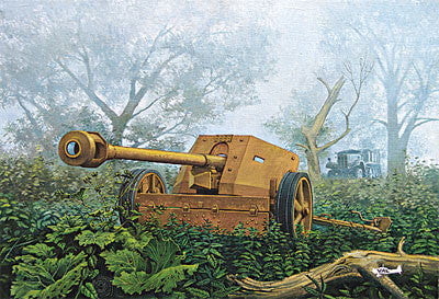 Roden MILITARY MODELS Roden 1/72 PaK 40 75mm WWII German Anti-Tank Gun Kit