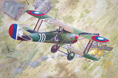 Roden MODEL AIRPLANES Roden 1/32 Nieuport 28c1 WWI French BiPlane Fighter Kit