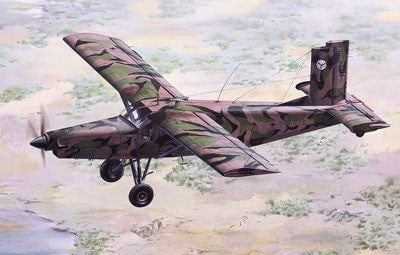 Roden MODEL AIRPLANES Roden 1/48 Pilatus PC6B2/H2 Turbo-Porter Light Military Transport Aircraft Kit