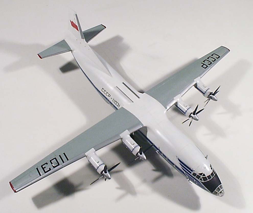 Roden MODEL AIRPLANES Roden 1/72 An12BK Civil Soviet Transport Aircraft Kit