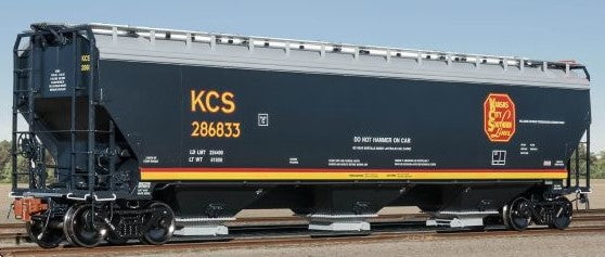 ScaleTrains Scaletrains SXT40332 5188 Covered Hopper, Kansas City Southern/Belle #287342 HO Scale