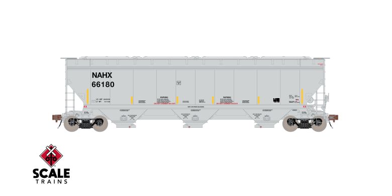 ScaleTrains Scaletrains SXT40335 5188 Covered Hopper, NAHX/High Reporting Marks #66252 HO Scale
