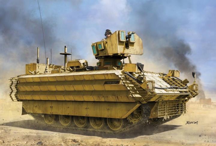 Takom MILITARY MODEL Takom 1/35 British FV432 Mk 3 Bulldog Armored Personnel Carrier (2 in 1) Kit