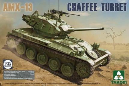 Takom MILITARY MODEL Takom 1/35 French AMX13 Chaffee Turret Light Tank Algerian War 1954-62 Kit