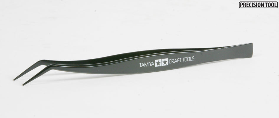 Tamiya HOBBY TOOLS Tamiya Tools Angled Tweezers
