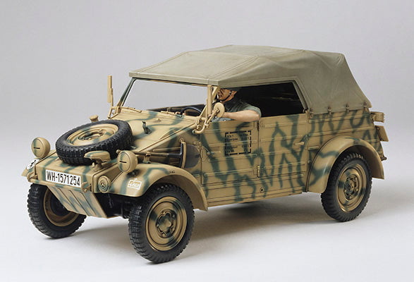 Tamiya MILITARY MODEL Tamiya 1/16 Kubelwagen Type 82 European Campaign Kit