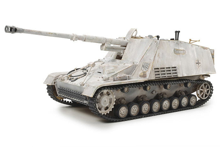 Tamiya MILITARY MODEL Tamiya 1/35 German Nashorn Self-Propelled Heavy Anti-Tank Destroyer w/8.8cm Pak 43/1 Gun Kit