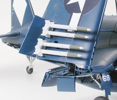 Tamiya MODEL AIRPLANES Tamiya 1/48 F4U1D Corsair w/Moto Tug Kit