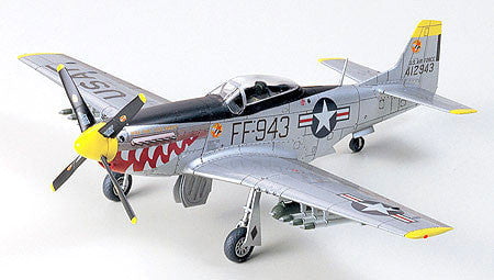 Tamiya MODEL AIRPLANES Tamiya 1/72 F51 Mustang Fighter Korean War Kit
