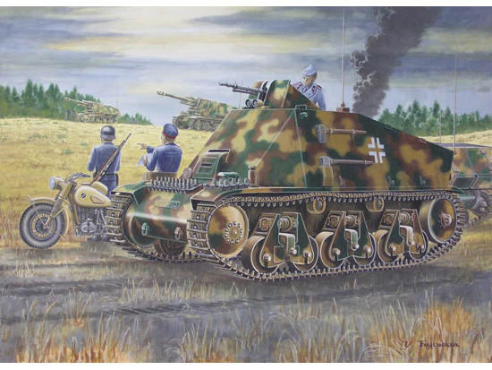 Trumpeter Scale Models 355 1/35 German 38(h) Artillery Observation Vehicle Model Kit