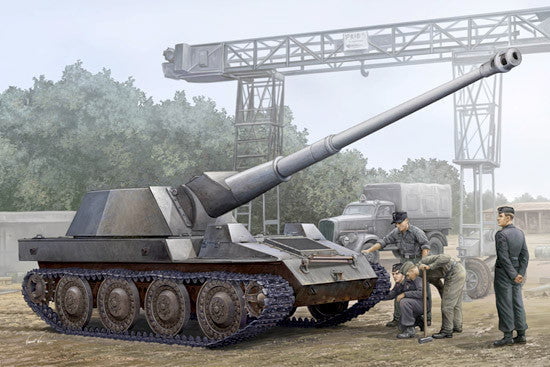 Trumpeter MILITARY MODEL Trumpeter 1/35 German Krupp/Steyr 88mm PaK 43/3 Waffentrager Weapons Carrier Kit