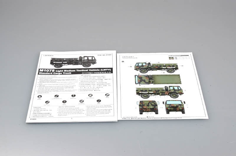 Trumpeter MILITARY MODEL Trumpeter 1/35 M1078 LMTV (Light Medium Tactical Vehicle) Standard Cargo Truck Kit