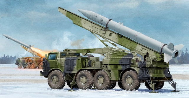 Trumpeter MILITARY MODEL Trumpeter 1/35 Russian 9P113 TEL Launcher w/9M21 Rocket of 9K52 Luna-M Kit (New Variant)