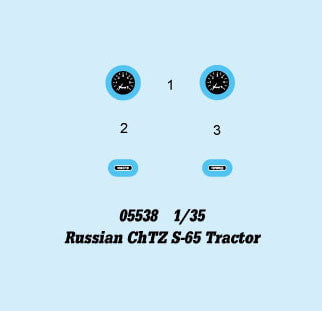 Trumpeter MILITARY MODEL Trumpeter 1/35 Russian ChTZ S65 Tractor Kit