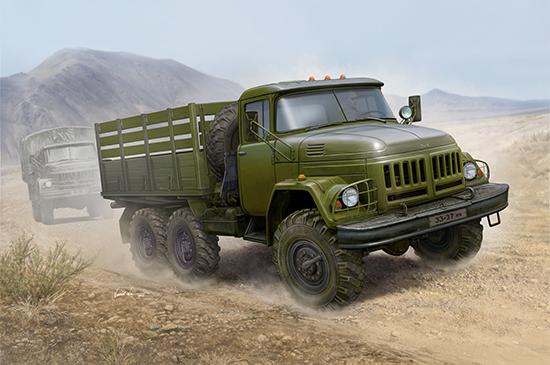 Trumpeter MILITARY MODEL Trumpeter 1/35 Russian Zil131 Military Truck w/Stake Body Kit