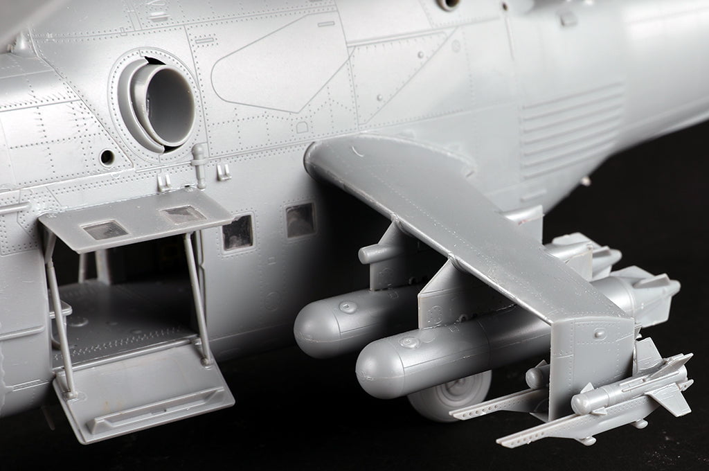 Trumpeter MODEL AIRCRAFT Trumpeter 1/48 Mi24A Hind-B Helicopter (New Tool)