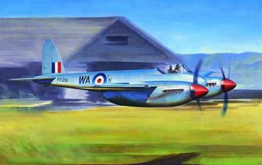 Trumpeter MODEL AIRPLANES Trumpeter 1/48 DeHavilland Hornet F1 Fighter Kit