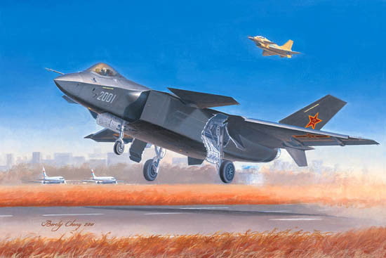 Trumpeter MODEL AIRPLANES Trumpeter 1/72 Chinese J20 Fighter Kit
