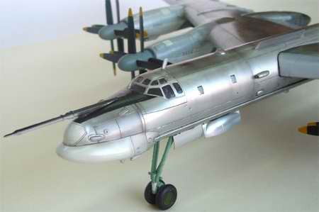 Trumpeter MODEL AIRPLANES Trumpeter 1/72 Tupolev Tu95MS Bear H Bomber Kit